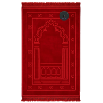 سجادة سادة عنابى